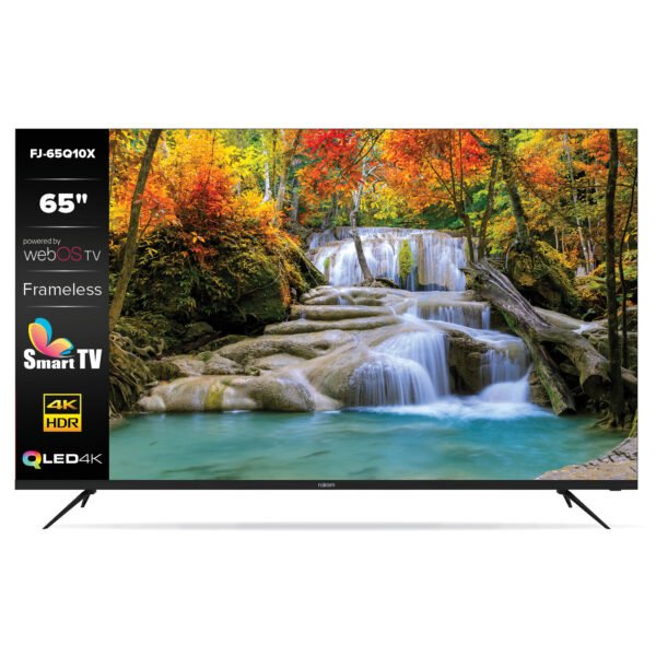 ⁦מסך 65″ SMART QLED 4K  FUJICOM – מערכת הפעלה Webos כולל שלט מג'יק⁩ – תמונה ⁦1⁩