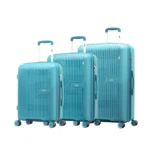 סט 3 מזוודות קשיחות בלתי שבירות דגם pp voyager מבית המותג GIPRO JAPAN  יבואן רשמי