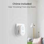 ⁦Video Doorbell Wi-Fi פעמון דלת חכם עם מצלמה באיכות 2K מבית Reolink⁩ – תמונה ⁦3⁩