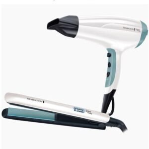 S8500GP סט מחליק ומייבש שיער Shine Therapy מבית remington