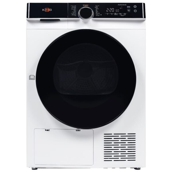 WM-MDK8-CH03B-W WM-MDK8-CH03B/W מייבש כביסה פתח חזית Pump Heat קונדנסור 8 ק"ג - לבן מבית KMG – תמונה 1