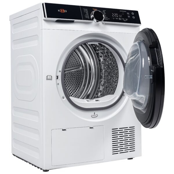 ⁦WM-MDK10-CH03B/W מייבש כביסה פתח חזית Pump Heat קונדנסור 10 ק"ג - לבן מבית KMG⁩ – תמונה ⁦2⁩