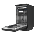 ⁦מדיח צר 10 מערכות כלים שחור midea דגם WQP8-W7634C-B⁩ – תמונה ⁦4⁩