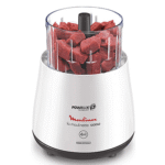 ⁦קוצץ מזון חשמלי רב תכליתי 4 ב-1 Moulinex מולינקס DPA-144 במלאי⁩ – תמונה ⁦2⁩