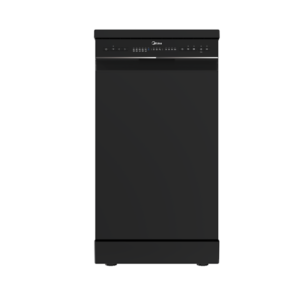 מדיח צר 10 מערכות כלים שחור midea דגם WQP8-W7634C-B