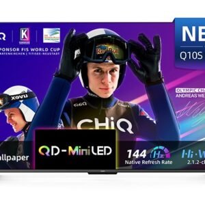טלוויזיה חכמה "75 QD-Mini LED Wallpaper Google TV 4K דגם CHIQ M75Q10S