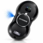 רובוט חכם לניקוי חלונות עם התזת מים ושלט רחוק DIVEDEER דגם DIV-WCR-330-BK