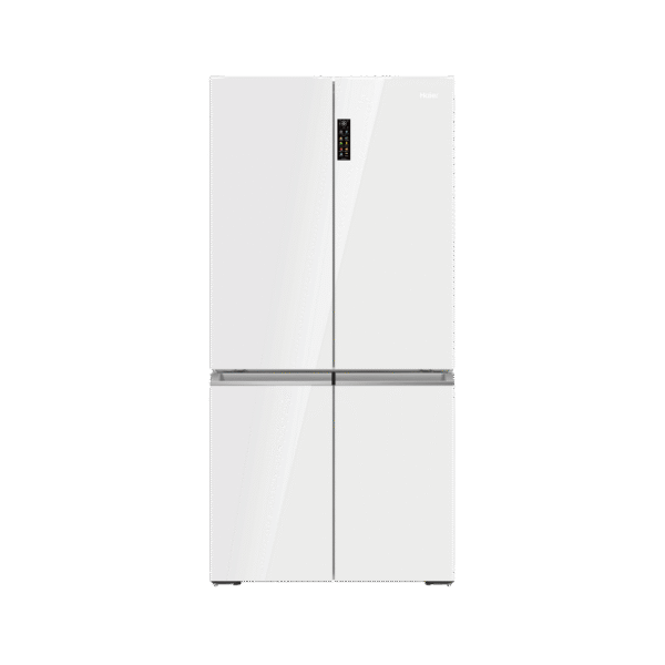 product_Image563328042025151651 HRF825F מקרר מקפיא תחתון 4 דלתות 681 ליטר - זכוכית לבנה מבית Haier – תמונה 1