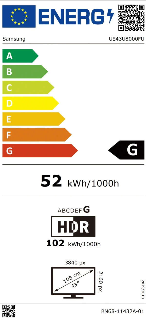 ⁦UE43U8000F  טלוויזיה חכמה UHD מבית SAMSUNG⁩ – תמונה ⁦4⁩