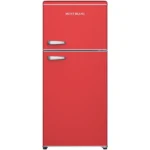 MBR-640FF-RED מקרר מקפיא עליון 518 ליטר מבית MONT BLANC - צבע אדום רטרו