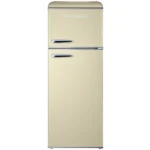 MBR-290DF-BEJ מקרר מקפיא עליון 215 ליטר מבית MONT BLANC - בז' רטרו