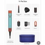 ⁦מעצב שיער AIRWRAP I.D בגימור טורקיז טופז DYSON דייסון HS08 יבואן רשמי במלאי⁩ – תמונה ⁦2⁩