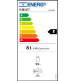 ⁦FJ-V107TE מקרר ויטרינה מסחרי 93 ליטר DE-FROST - שחור מבית FUJICOM⁩ – תמונה ⁦2⁩