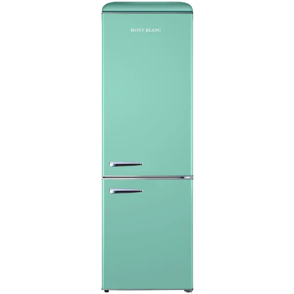 ירוק פיסטוק 300 MBR-410DF-PS מקרר מקפיא תחתון 300 ליטר מבית Mont Blanc - צבע ירוק פיסטוק – תמונה 1