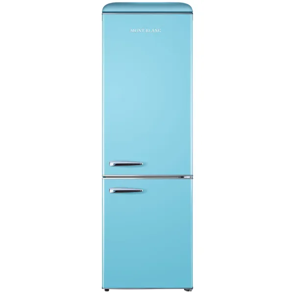 כחול 300 MBR-410DF-BLU מקרר מקפיא תחתון 300 ליטר מבית Mont Blanc - כחול בהיר – תמונה 1