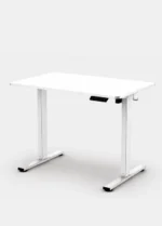ET119W-C שולחן חכם מתכוונן לבן 100X60 ס"מ מבית SMARTER 