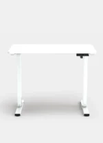 ⁦ET119W-C שולחן חכם מתכוונן לבן 100X60 ס"מ מבית SMARTER ⁩ – תמונה ⁦4⁩