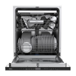 מדיח כלים רחב אינטגרלי midea דגם WQP12-W7703M