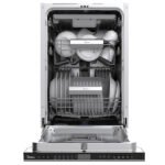 ⁦מדיח אינטגרלי צר 10 מערכות כלים midea דגם WQP8-W7704M⁩ – תמונה ⁦4⁩