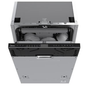 מדיח אינטגרלי צר 10 מערכות כלים midea דגם WQP8-W7704M