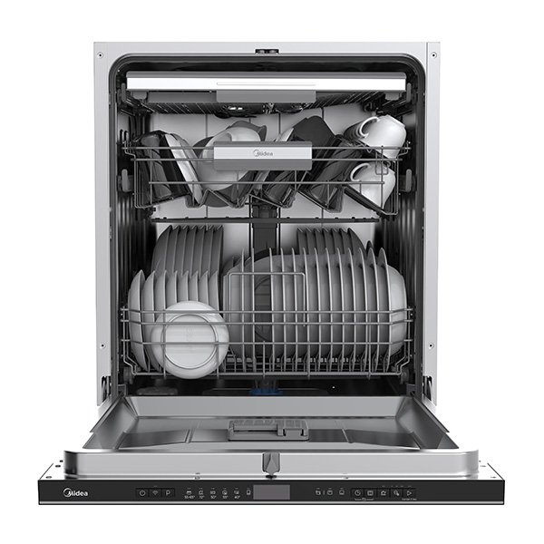 מדיח מדיח כלים רחב אינטגרלי midea דגם WQP12-W7703M – תמונה 1
