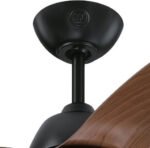 ⁦Magnolia 52 מאוורר תקרה 52" כולל גוף תאורה ושלט CCT - דמוי עץ/שחור מבית Westinghouse⁩ – תמונה ⁦2⁩