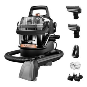 Pro 3700N SpotClean HydroSteam מכונת ניקוי שואבת ושוטפת חוטית הכוללת קיטור מבית BISSEL