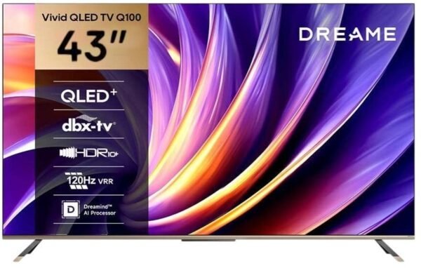 ⁦43Q100 טלוויזיה חכמה Vivid QLED מבית Dreame⁩ – תמונה ⁦1⁩