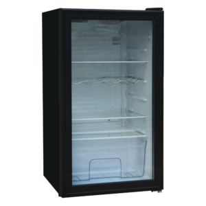 FJ-V107TE מקרר ויטרינה מסחרי 93 ליטר DE-FROST - שחור מבית FUJICOM
