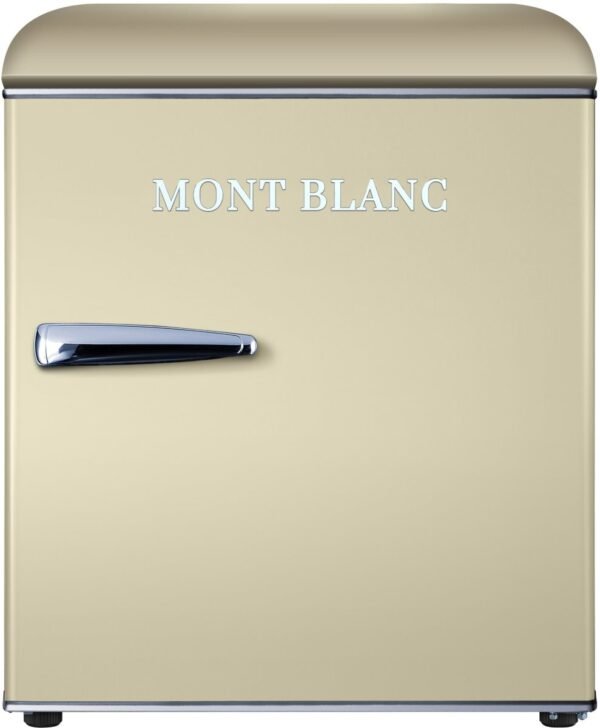 ⁦MBR-90DF-BEJ מקרר משרדי מיני בר 46 ליטר מבית MONT BLANC - צבע בז'⁩ – תמונה ⁦1⁩
