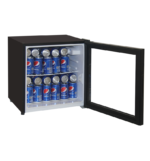⁦FJ-V65TE מקרר ויטרינה מסחרי 46 ליטר DE-FROST - שחור מבית FUJICOM⁩ – תמונה ⁦3⁩