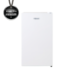FJ-KS93WG מקרר משרדי 86 ליטר DE – FROST דלת זכוכית לבנה מבית FUJICOM