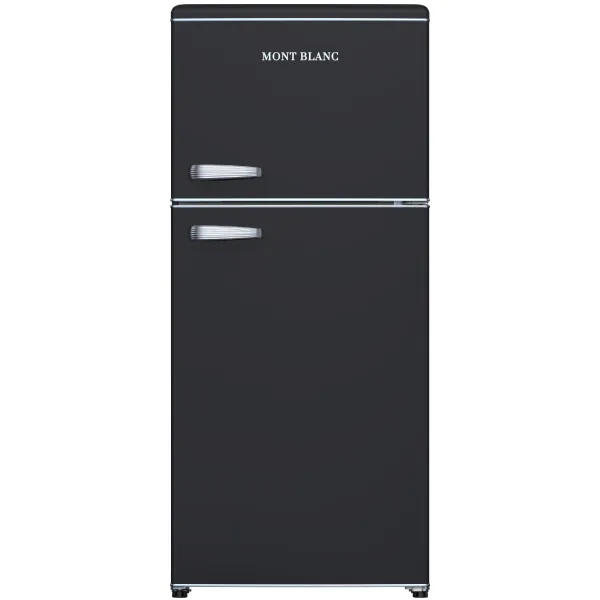 מקרר שחור MBR-640FF-BLK מקרר מקפיא עליון 518 ליטר מבית MONT BLANC - צבע שחור – תמונה 1