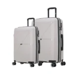 סט 2 מזוודות 20+28 מחומר בלתי שביר PP דגם LYNX מבית GIPRO JAPAN - יבואן רשמי