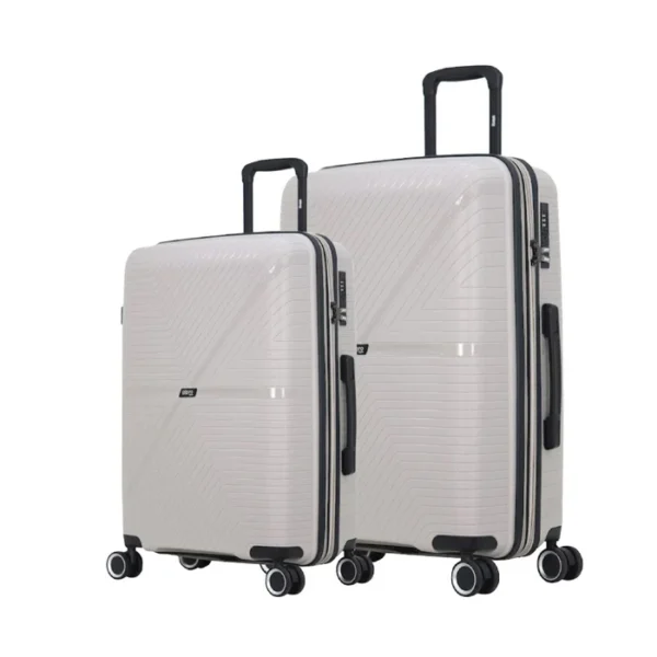 ⁦סט 2 מזוודות 20+28 מחומר בלתי שביר PP דגם LYNX מבית GIPRO JAPAN - יבואן רשמי⁩ – תמונה ⁦1⁩