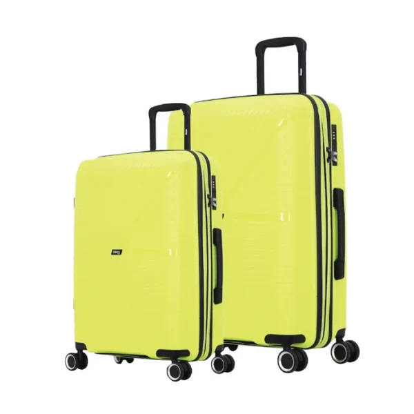 ⁦סט 2 מזוודות 20+28 מחומר בלתי שביר PP דגם LYNX מבית GIPRO JAPAN - יבואן רשמי⁩ – תמונה ⁦4⁩