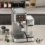 ⁦Barista pro 350 מכונת קפה דיגיטלית + מקציף מבית SAUTER⁩ – תמונה ⁦3⁩