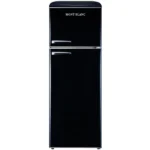 MBR-440FF-BLK מקרר מקפיא עליון 340 ליטר מבית MONT BLANC - צבע שחור רטרו