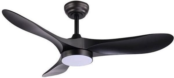 ⁦Norther YORK מאוורר תקרה 3 כנפיים 42 אינץ' 37W עם תאורת LED ושלט - צבע שחור⁩ – תמונה ⁦1⁩