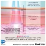 ⁦FW312EU מסכת לד לפנים | Beauty CryoGlow מבית Shark⁩ – תמונה ⁦3⁩