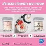 ⁦NC503 מכונת גלידה Creami Deluxe XL מבית Ninja⁩ – תמונה ⁦3⁩